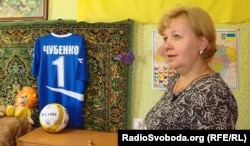 Сталіна Чубенко у кімнаті сина