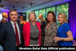 Дипломатичний прийом перед показом Ukrainian Ballet Gala. На фото ліворуч – посол України у Сполученому Королівстві Великої Британії і Північної Ірландії Вадим Пристайко