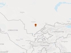 Arys, in southern Kazakhstan