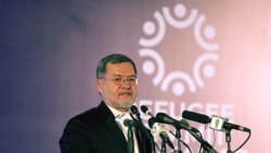 سرور دانش، معاون دوم رئیس جمهور افغانستان در نشستی به مناسبت چهل سالگی حضور مهاجران افغان در پاکستان