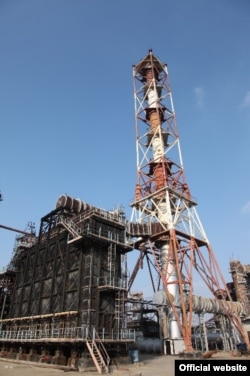 Нефтеперерабатывающий завод в Атырау.