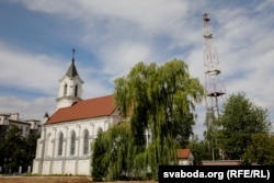 «Глушылка» ў Менску на Залатой Горцы