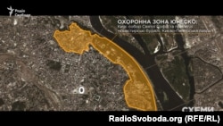 Межі буферної зони комплексу споруд собору Святої Софiї та ансамблю Києво-Печерської лаври – об'єктів всесвітньої спадщини ЮНЕСКО