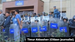 Каракол шаарында өткөн митинг. 7-октябрь, 2013-жыл.