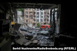 Зруйнований будинок у Києві, 21 липня 2025 року