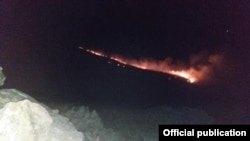 Սոթք և Կութ գյուղերի հարևանությամբ բռնկված հրդեհը, 30-ը օգոստոսի, 2021թ.