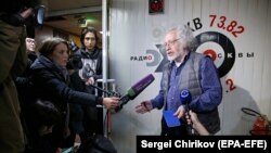 «Էխո Մոսկվի» ռադիոկայանի գլխավոր խմբագիր Ալեքսեյ Վենեդիկտովը: