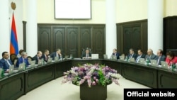 Заседание правительства Армении, Ереван, 22 мая 2017 г․