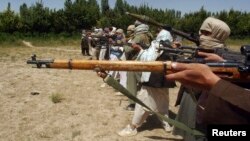 جنگجویان طالبان در افغانستان