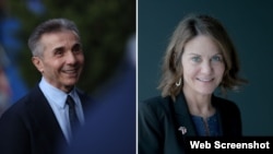 Бидзина Иванишвили и Робин Данниган