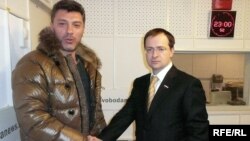 Борис Немцов и Владимир Мединский