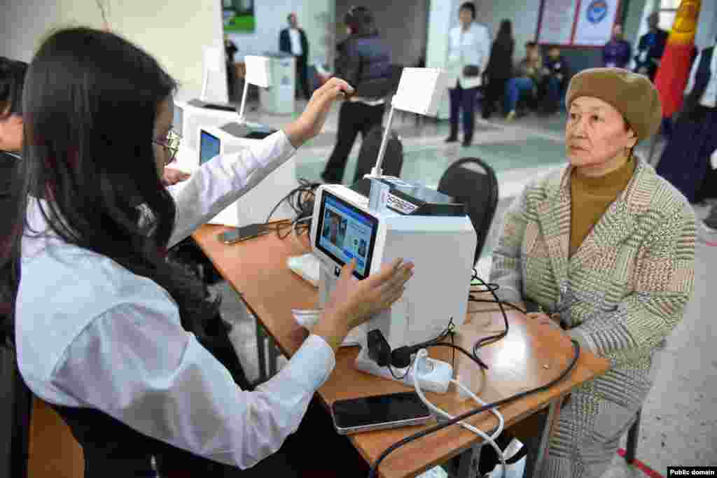 Жогорку Кеңешке депутаттарды шайлоо. 2025-жыл, 30-ноябрь. Бишкек. 