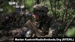 Украинские военные на передовых позициях неподалеку от Горловки, Донецкая область, май 2021 года