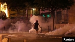 Ливандагы нааразылык акциясы. Бейрут, 6-август, 2020-жыл. 