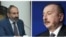 Никол Пашинян (слева), Ильхам Алиев