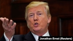 АКШ президенти Доналд Трамп. Ак Үй, Вашингтон. 29.1.2018.