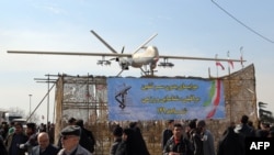 Ирандын Shahed-129 учкучсуз учагы. Иллюстрациялык сүрөт.