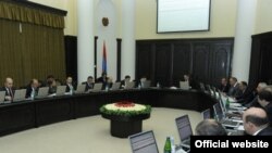 Заседание правительства Армении  (архивное фото)