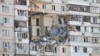 Ուկրաինա- Կիևի բազմաբնակարան շենքը պայթյունից հետո, 21 հունիսի, 2020թ. 