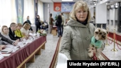 Галасаваньне ў Беларусі. Менск, 2019 год.