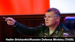 Ռուսաստանի պաշտպանության նախարարության մամլո խոսնակ, գեներալ-մայոր Իգոր Կոնաշենկովը, Մոսկվա, արխիվ