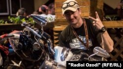 Фарҳод Калонов, раиси бошгоҳи мототсиклронҳои Тоҷикистон.