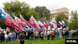 Митинг оппозиции закончился задержанием его участников