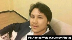 محمد وفا انجنیر سازنده نرم‌افزار"آوا" در ولایت بلخ