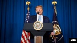 Президент США Дональд Трамп на пресс-конференции во Флориде. 3 января 2020 года.