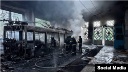 Russiýanyň Harkiwe uran zarbalarynyň netijeleri