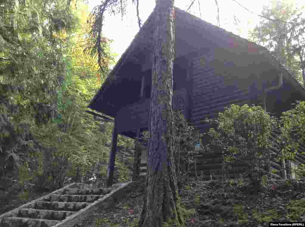 Типичный домик для отдыха бойцов