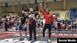 Абхазский боец смешанных единоборств Ахра Квициния стал пятикратным чемпионом мира по грэпплингу