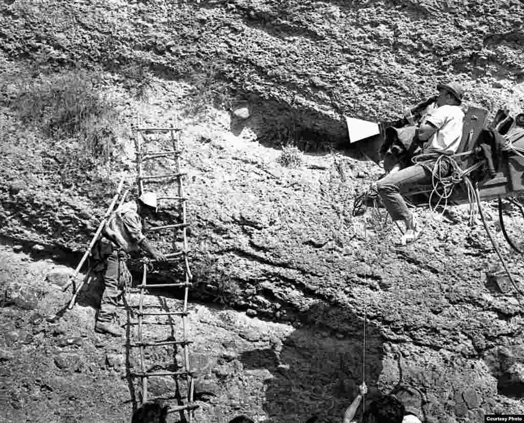 На съемках короткометражного фильма &quot;Это не беда&quot;, 1970 год. Режиссер - Яков Бронштейн. В главной роли - Советбек Джумадылов.