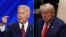 President Donald Trump (right) won't return to the agreement should he win, while challenger Joe Biden may face demands from Iran for compensation should he try to preserve the deal, one analyst says.