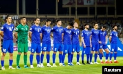 Өзбекстан құрамасы ойын алдында. Абу-Даби. 5. маусым 2025 жыл.