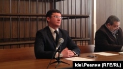 Рамил Ибраһимов һәм аның адвокаты Александр Коган