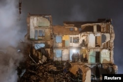 На месцы расейскага ракетнага нападу на Цярнопаль, 20 лістапада 2025