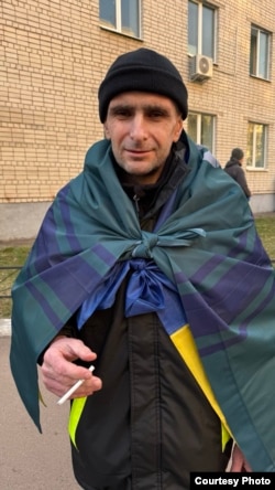 Савов після звільнення з полону