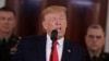 Президент США Дональд Трамп выступает в Белом доме 8 января 2020 года