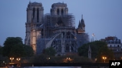 Ֆրանսիա - Փարիզի Աստվածամոր տաճարը այսօր վաղ առավոտյան