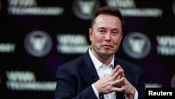 Tesla жана SpaceX  компанияларынын негиздөөчүсү, "Твиттердин" ээси Илон Маск. 16-июнь. 2023-жыл. Франция.
