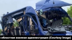 Вранці Сумська обласна влада повідомила, що російська армія вразила дроном цивільний автобус у районі Білопілля. Загинули дев’ятеро людей