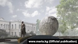 Бишкек баатырдын айкелинин долбоору. 