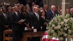 Прощальні промови Обами і Буша на похованні Маккейна у Вашингтоні – відео