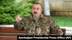 Президент Азербайджана Ильхам Алиев (архив)