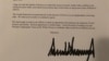 A section of the letter sent by U.S. President Donald Trump