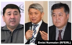 Кубанычбек Кадыров, Эрнест Карыбеков и Бектур Асанов.