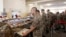 Armenia -- Soldiers at the privately managed canteen of a military base in Armavir, July 19. 2019.