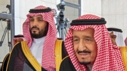 سلمان بن عبدالعزیز، پادشاه عربستان سعودی با همراه با محمد بن سلمانولی‌عهد این کشور