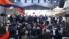 Armenia - The opposition Mother Armenia bloc holds a rally in Gyumri, March 27, 2025.